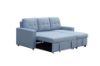 Picture of Test No Order - HARTFIELD Reversible Corner Sofa/Sofa Bed with Storage (Grey)