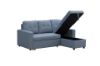 Picture of Test No Order - HARTFIELD Reversible Corner Sofa/Sofa Bed with Storage (Grey)