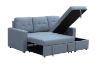 Picture of Test No Order - HARTFIELD Reversible Corner Sofa/Sofa Bed with Storage (Grey)