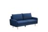 Picture of Test No Order - ZEN 3/2 Seater Fabric Sofa Range with Metal Legs (Dark Blue)