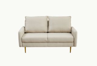 Picture of Test No Order - ZEN Fabric Sofa Range with Metal Legs (Beige) - 2 Seater