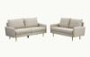 Picture of Test No Order - ZEN Fabric Sofa Range with Metal Legs (Beige) - 2 Seater