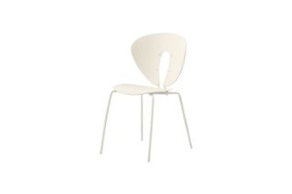 Picture of Test No Order - SLEEKLINE Stackable Dining Chair (White) - Single