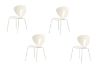 Picture of Test No Order - SLEEKLINE Stackable Dining Chair (White) - 4 Chairs in 1 Carton