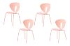 Picture of Test No Order - SLEEKLINE Stackable Dining Chair (Pink)