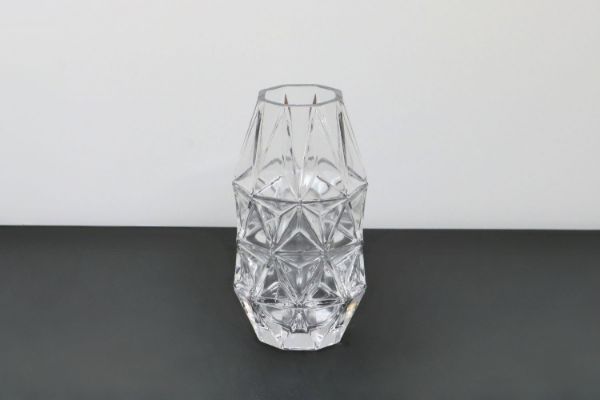 Picture of Test No Order - GLASS CUT GEOMETRIC Vase