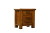 Picture of Test No Order - FLINDERS 3-Drawer Solid Pine Wood Bed Side Table