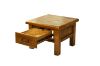 Picture of Test No Order - FLINDERS 1-Drawer Solid Pine Wood Lamp Table