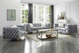 Picture of Test No Order - VIGO Sofa (Grey) - 3+2+1 Set