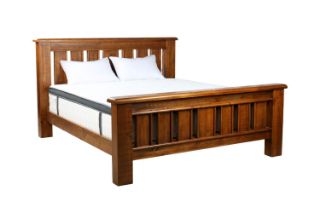 Picture of Test No Order - FLINDERS Bedframe (Solid Pine Wood) - Queen Size