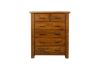 Picture of Test No Order - FLINDERS 6-Drawer Solid Pine Wood Tallboy 