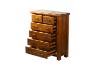 Picture of Test No Order - FLINDERS 6-Drawer Solid Pine Wood Tallboy 