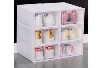 Picture of Test No Order - 6 X VEDA Stackable Shoe Storage Unit  in One Box