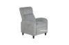 Picture of Test No Order - AMINAH Push-Back Reclining Velvet Chair (Light Grey)