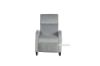 Picture of Test No Order - AMINAH Push-Back Reclining Velvet Chair (Light Grey)