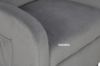 Picture of Test No Order - AMINAH Push-Back Reclining Velvet Chair (Light Grey)