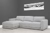 Picture of Test No Order - HUGO Feather Filled Sectional Fabric Sofa | Dust, Water & Oil Resistant (Light Grey)