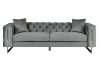 Picture of Test No Order - ASTRA 3/2/1 Seater Velvet Sofa Range (Grey)