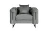 Picture of Test No Order - ASTRA 3/2/1 Seater Velvet Sofa Range (Grey)