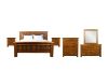 Picture of Test No Order - FLINDERS 4PC/5PC/6PC Solid Pine Wood Bedroom Combo in Queen/Super King Size