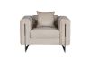 Picture of Test No Order - ASTRA Velvet Sofa Range (Cream) - 1 Seater