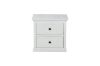 Picture of Test No Order - MADISON 2-Drawer Bedside Table (White)