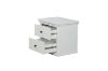 Picture of Test No Order - MADISON 2-Drawer Bedside Table (White)