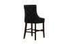 Picture of Test No Order - FRANKLIN Velvet Counter Chair Solid Rubber Wood Legs (Black)