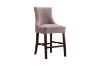 Picture of Test No Order - FRANKLIN Velvet Counter Chair Solid Rubber Wood Legs (Pink)