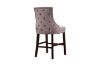 Picture of Test No Order - FRANKLIN Velvet Counter Chair Solid Rubber Wood Legs (Pink)