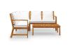 Picture of Test No Order - WATFORD Solid Acacia Wood Outdoor Corner Sofa Set 