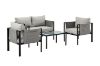 Picture of Test No Order - ECHO Outdoor 4PC Lounge Set with Coffee Table (Grey)