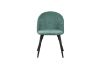 Picture of Test No Order - SOLIS Dining Chair with Black Metal Legs (Green)