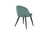 Picture of Test No Order - SOLIS Dining Chair with Black Metal Legs (Green)