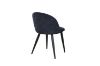 Picture of Test No Order - SOLIS Dining Chair with Black Metal Legs (Dark Blue)