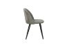 Picture of Test No Order - SOLIS Dining Chair with Black Metal Legs (Grey)