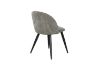 Picture of Test No Order - SOLIS Dining Chair with Black Metal Legs (Grey)