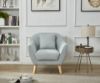 Picture of Test No Order - LUNA 3/2/1 Seater Sofa with Pillows (Light Grey)