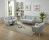 Picture of Test No Order - LUNA 3/2/1 Seater Sofa with Pillows (Light Grey)