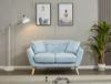 Picture of Test No Order - LUNA 3/2/1 Seater Sofa with Pillows (Light Blue)