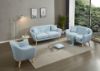 Picture of Test No Order - LUNA 3/2/1 Seater Sofa with Pillows (Light Blue)