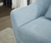 Picture of Test No Order - LUNA 3/2/1 Seater Sofa with Pillows (Light Blue)