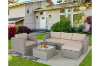 Picture of Test No Order - HAMPTON 6PC Outdoor Modular Patio Sofa Set (Grey /Khaki)