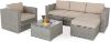 Picture of Test No Order - HAMPTON 6PC Outdoor Modular Patio Sofa Set (Grey /Khaki)