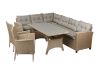 Picture of Test No Order - ALBANY Outdoor Corner Sofa Set with 2 Arm Chairs