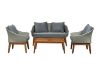 Picture of Test No Order - SALEM Acacia Wicker Outdoor Sofa Set