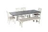 Picture of Test No Order - LINDOS 6PC Extension Dining Set (White)