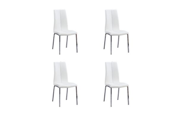 Picture of Test No Order - BONNIE Dining Chair (White) - 4 Chairs in 1 Carton