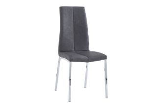 Picture of Test No Order - BONNIE Dining Chair (Smoky Black)- Single