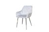 Picture of Test No Order - OPULENT Velvet Dining Chair (Silver)